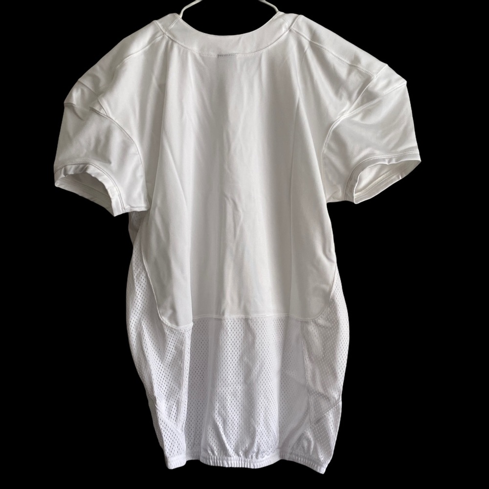 NIKE VAPOR PRO MENS FOOTBALL TRAINING JERSEY WHITE - Picture 2 of 6